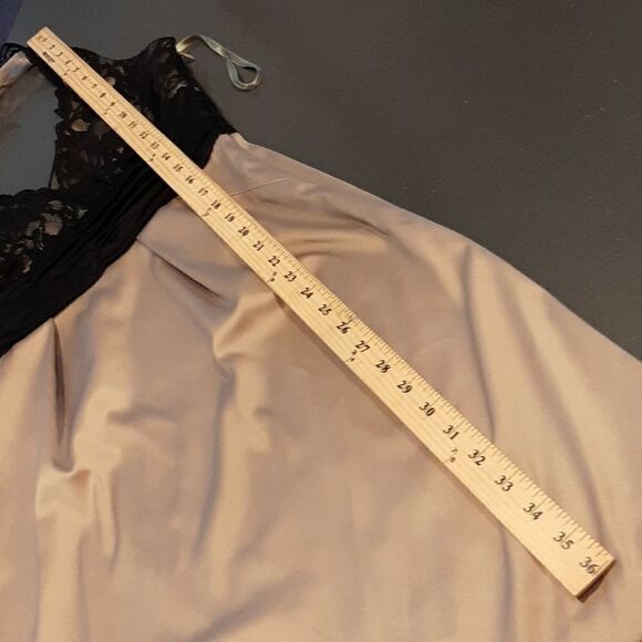 Max & Cleo New Open Back Zip Side Lined Lace Bodice Dress - Picture 15 of 15